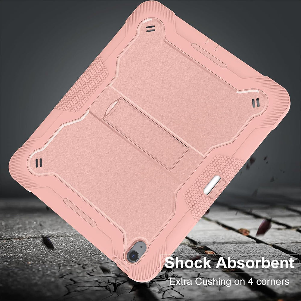 Husa pentru Apple iPad Air 13 (2026) / Air 13 (2025) / Air 13 (2024), Techsuit, Rugged TabShell, Neagra