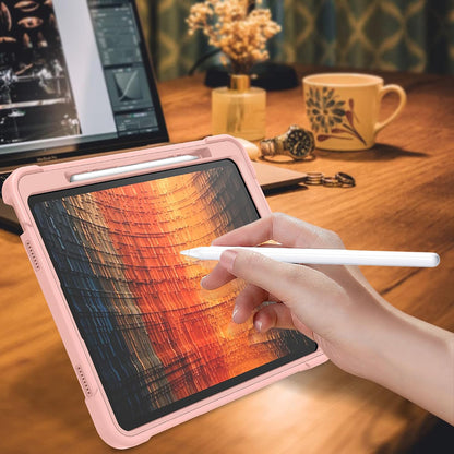 Husa pentru Apple iPad Air 13 (2026) / Air 13 (2025) / Air 13 (2024), Techsuit, Rugged TabShell, Roz