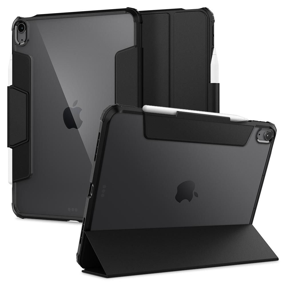 Husa pentru Apple iPad Air (2022) / Air (2020), Spigen, Ultra Hybrid Pro, Neagra
