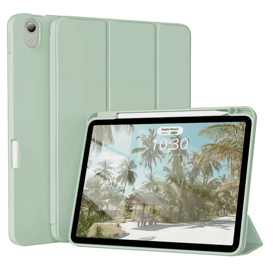 Husa pentru Apple iPad Air (2022) / Air (2020), Techsuit, Flex Trifold, Verde Matcha
