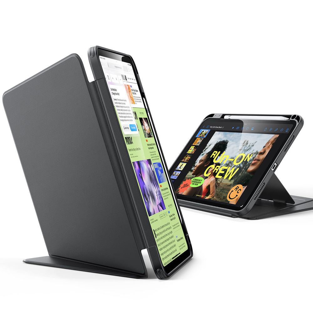 Husa pentru Apple iPad Pro 11 (2024), ESR, Flip Hybrid with Pencil Holder, Neagra