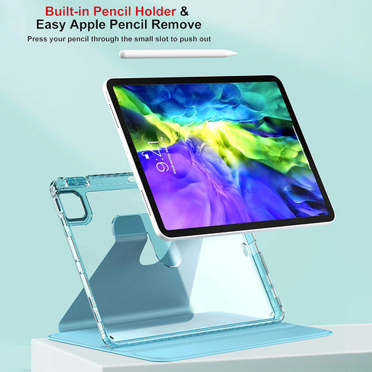 Husa pentru Apple iPad Pro 11 (2024), Techsuit, Crystal Vision, Mov