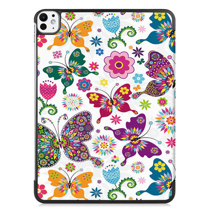 Husa pentru Apple iPad Pro 11 (2024), Techsuit, FoldPro Butterfly, Multicolor