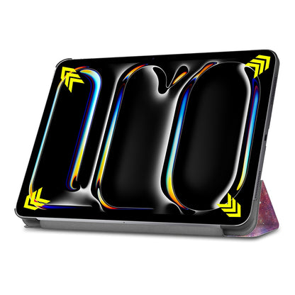 Husa pentru Apple iPad Pro 11 (2024), Techsuit, FoldPro Galaxy, Multicolor