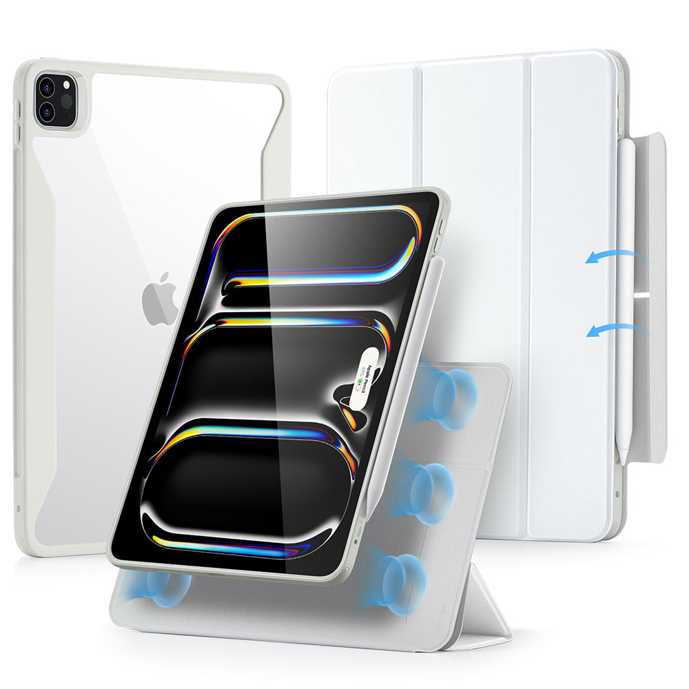 Husa pentru Apple iPad Pro 13 (2024), ESR, Rebound Hybrid, Alba