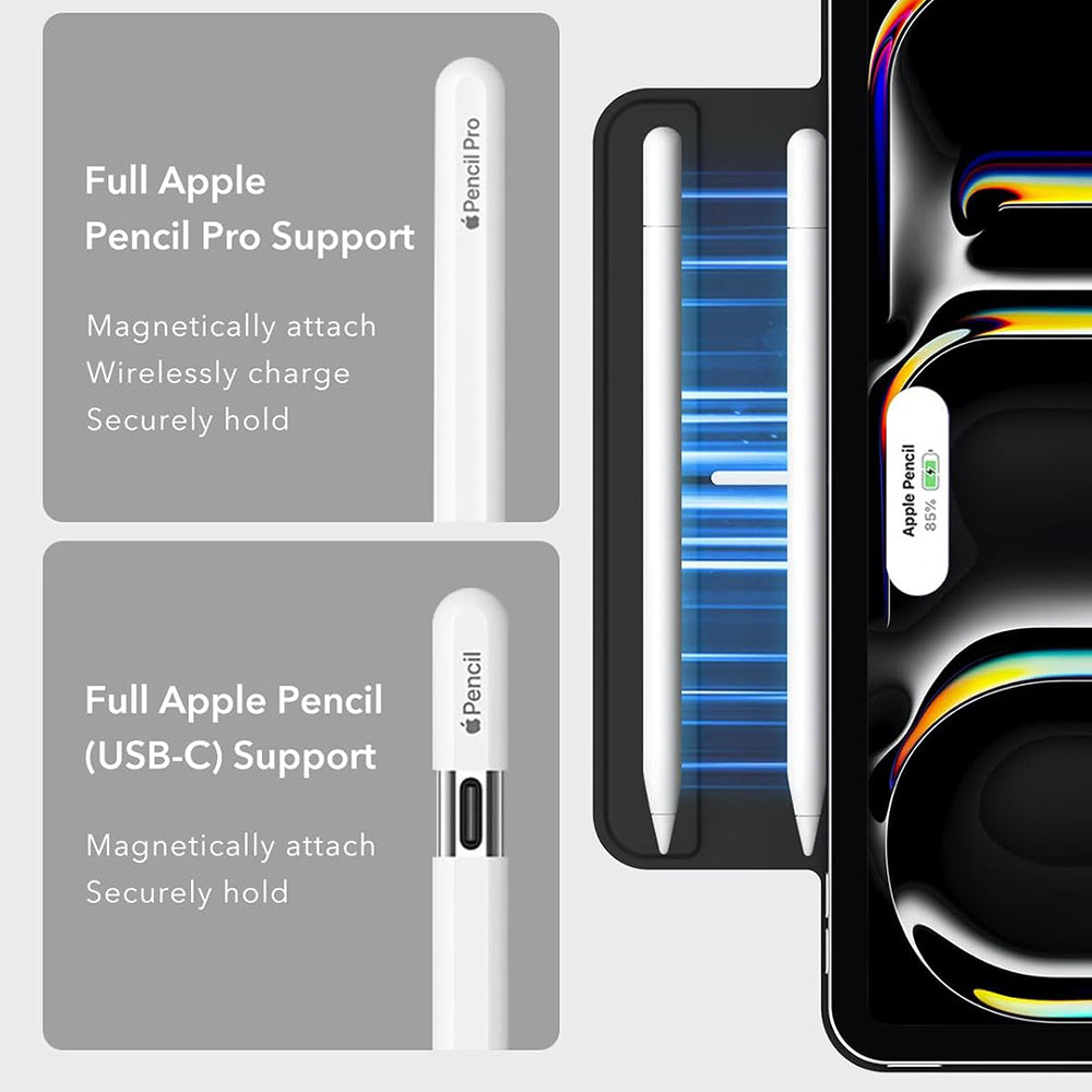 Husa pentru Apple iPad Pro 13 (2024), ESR, Rebound, Neagra