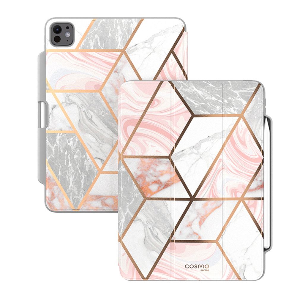Husa pentru Apple iPad Pro 13 (2024), i-Blason, Cosmo, Roz
