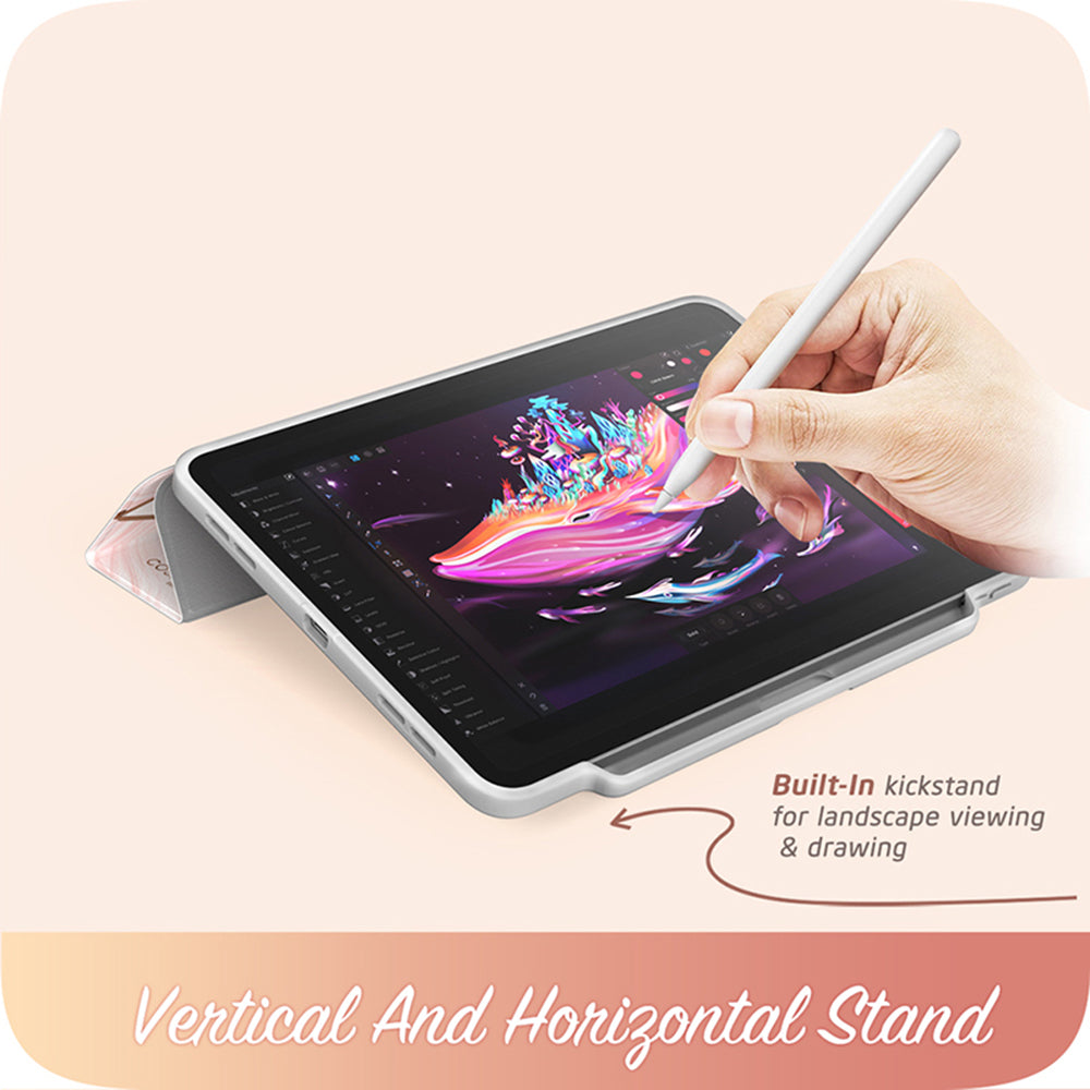 Husa pentru Apple iPad Pro 13 (2024), i-Blason, Cosmo, Roz