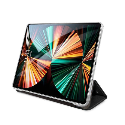 Husa pentru Apple iPad Pro 13 (2024), Karl Lagerfeld, Saffiano Karl & Choupette, Neagra