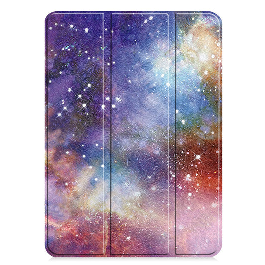 Husa pentru Apple iPad Pro 13 (2024), Techsuit, FoldPro Galaxy, Multicolor
