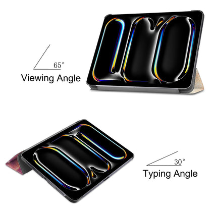 Husa pentru Apple iPad Pro 13 (2024), Techsuit, FoldPro Galaxy, Multicolor