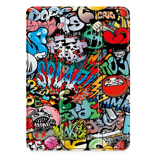 Husa pentru Apple iPad Pro 13 (2024), Techsuit, FoldPro Urban Vibe, Multicolor
