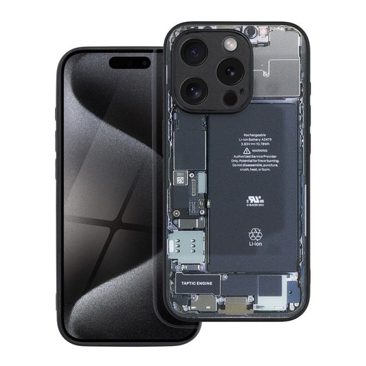 Husa pentru Apple iPhone 13, OEM, Tech Design 2, Neagra