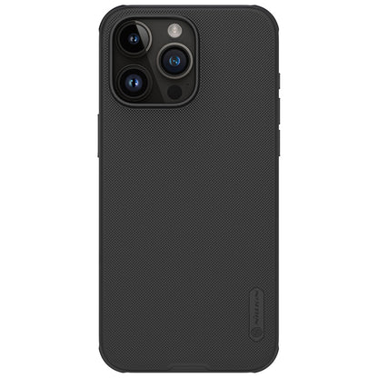 Husa pentru Apple iPhone 16, Nillkin, Super Frosted Shield Pro, Neagra