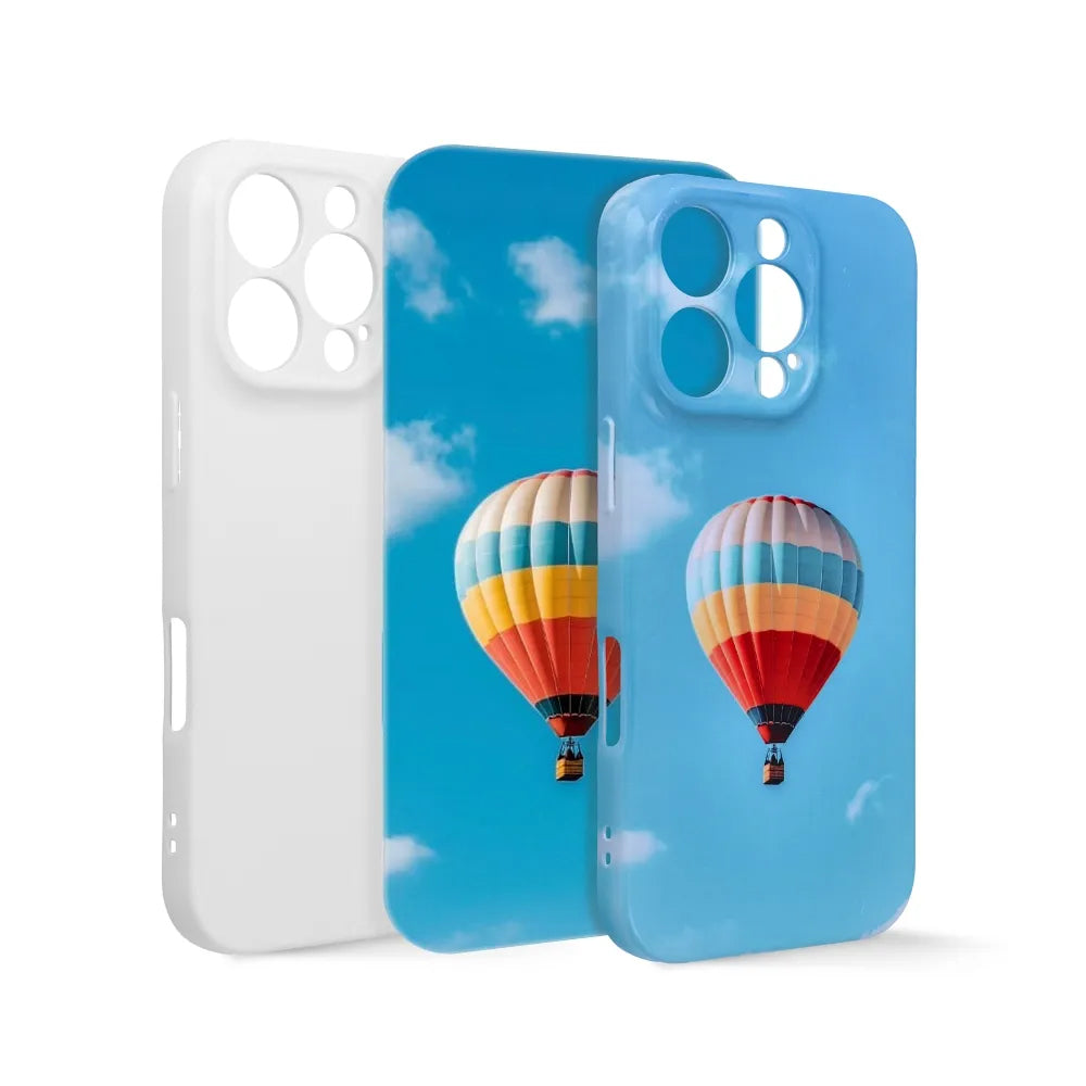 Husa pentru sublimare Apple iPhone 15 Pro Max, OEM, Soft, Alba