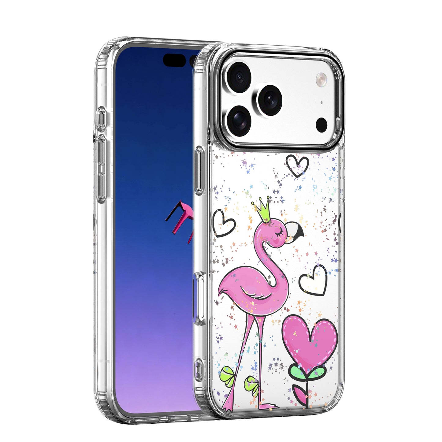 Husa pentru Apple iPhone 14 Pro, OEM, Ultra Trendy Love 2, Multicolor