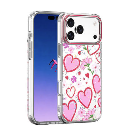 Husa pentru Apple iPhone 15 Pro, OEM, Ultra Trendy Love 1, Multicolor