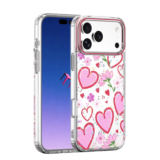 Husa pentru Apple iPhone 15 Pro, OEM, Ultra Trendy Love 1, Multicolor