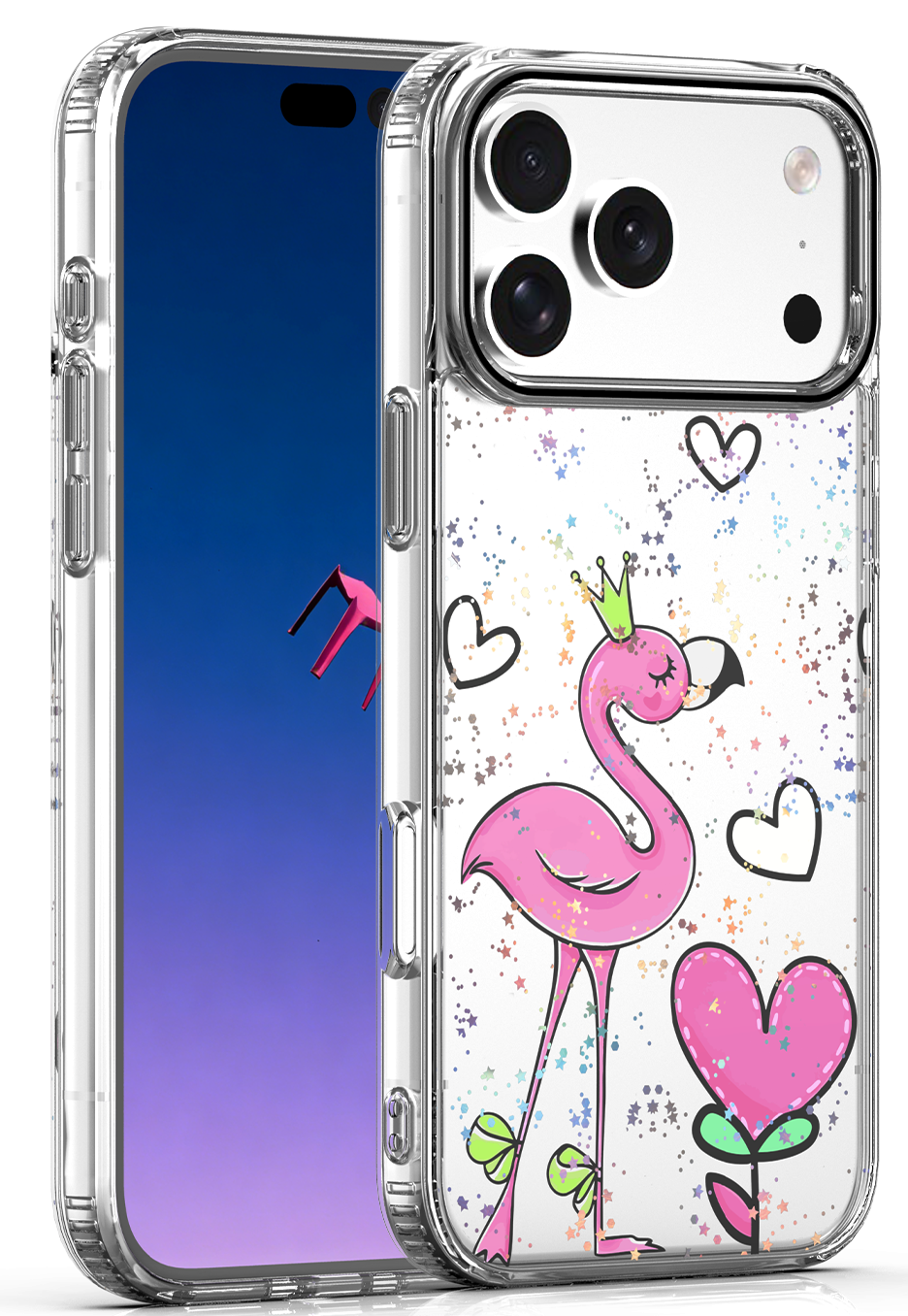 Husa pentru Apple iPhone 17 Pro Max, OEM, Ultra Trendy Love 2, Multicolor