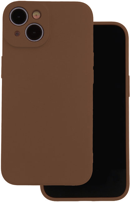 Husa pentru Apple iPhone 18 Pro / 17 Pro, OEM, Silicone, Maro