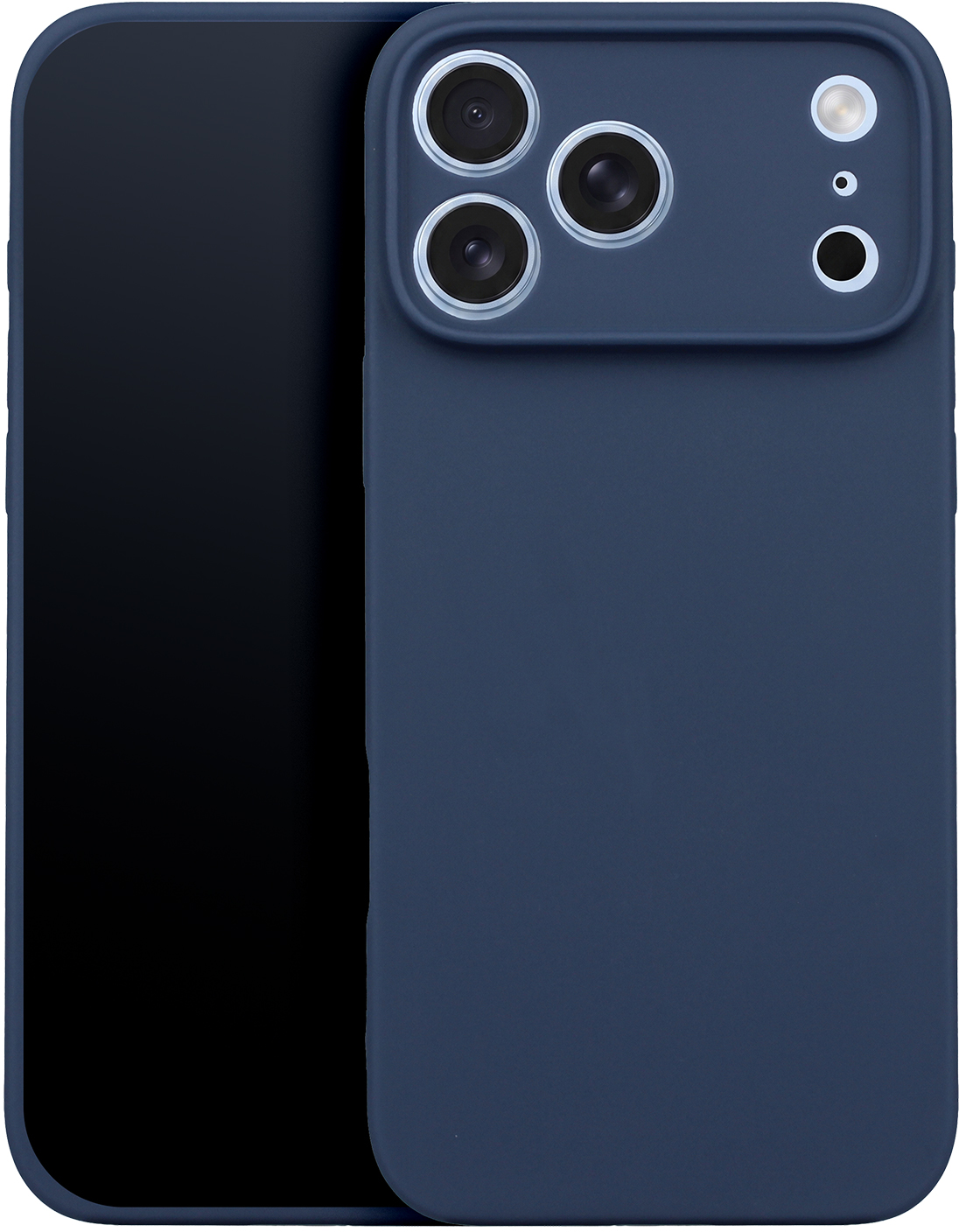 Husa pentru Apple iPhone 18 Pro Max / 17 Pro Max, OEM, Silicone, Albastra Inchis