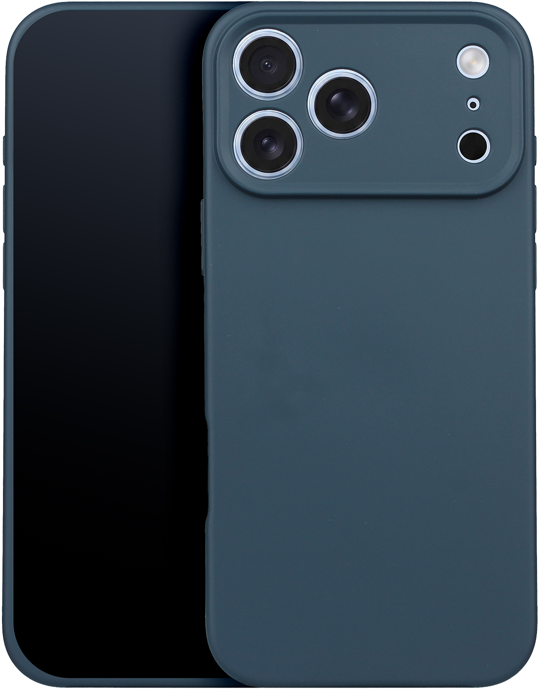 Husa pentru Apple iPhone 18 Pro Max / 17 Pro Max, OEM, Silicone, Bleumarin