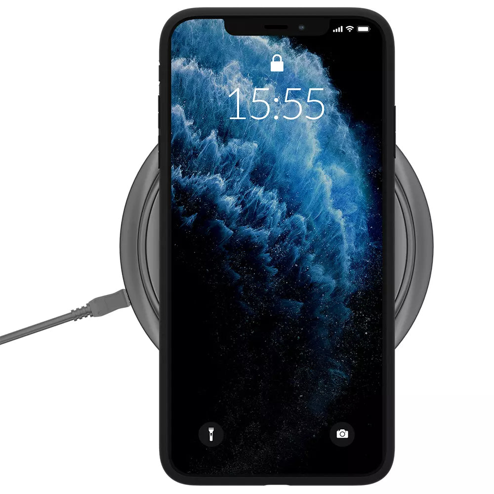 Husa pentru Apple iPhone 11, 3MK, Neagra Mata