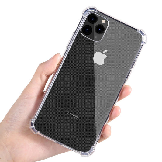 Husa pentru Apple iPhone 11 Pro, Techsuit, Shockproof Clear, Transparenta