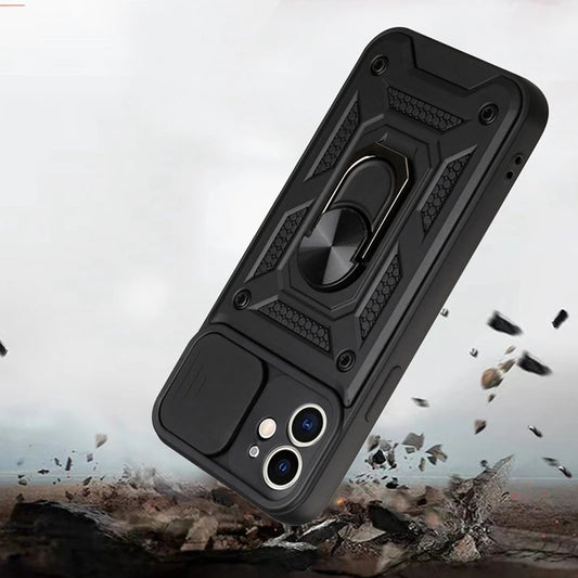 Husa pentru Apple iPhone 11, Techsuit, CamShield, Neagra
