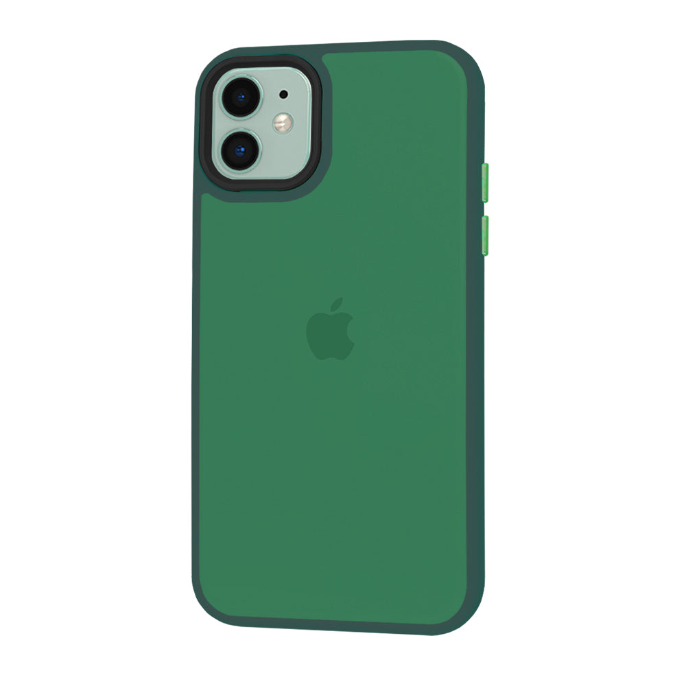 Husa pentru Apple iPhone 11, Techsuit, HaloFrost, Verde