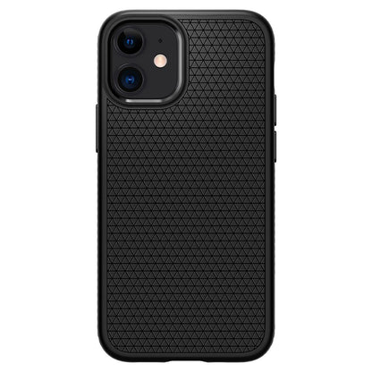 Husa pentru Apple iPhone 12 / 12 Pro, Spigen, Liquid Air, Neagra