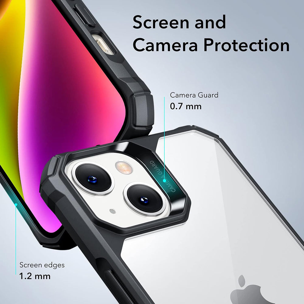 Husa pentru Apple iPhone 14 / 13, ESR, Air Armor, Neagra Transparenta