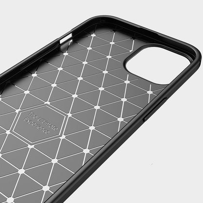 Husa pentru Apple iPhone 13 mini, Techsuit, Carbon, Neagra