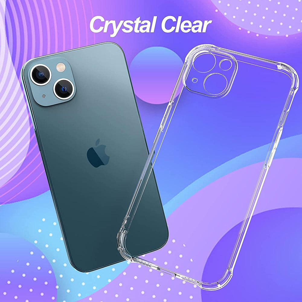 Husa pentru Apple iPhone 13 mini, Techsuit, Shockproof Clear, Transparenta