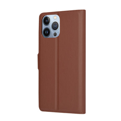 Husa pentru Apple iPhone 13 Pro Max, Techsuit, Leather Folio, Maro