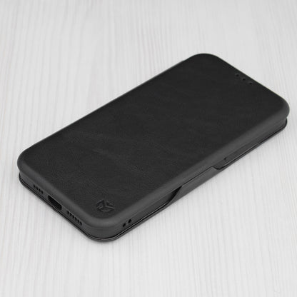 Husa pentru Apple iPhone 13 Pro Max, Techsuit, Safe Wallet Plus, Neagra