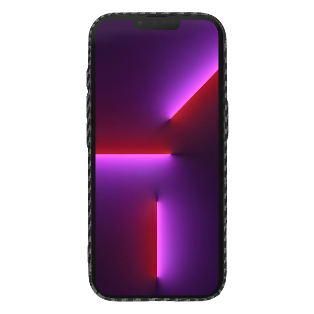 Husa pentru Apple iPhone 13 Pro, Techsuit, Carbonite FiberShell, Neagra