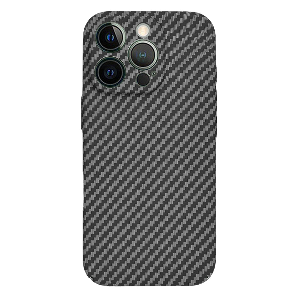 Husa pentru Apple iPhone 13 Pro, Techsuit, Carbonite FiberShell, Neagra