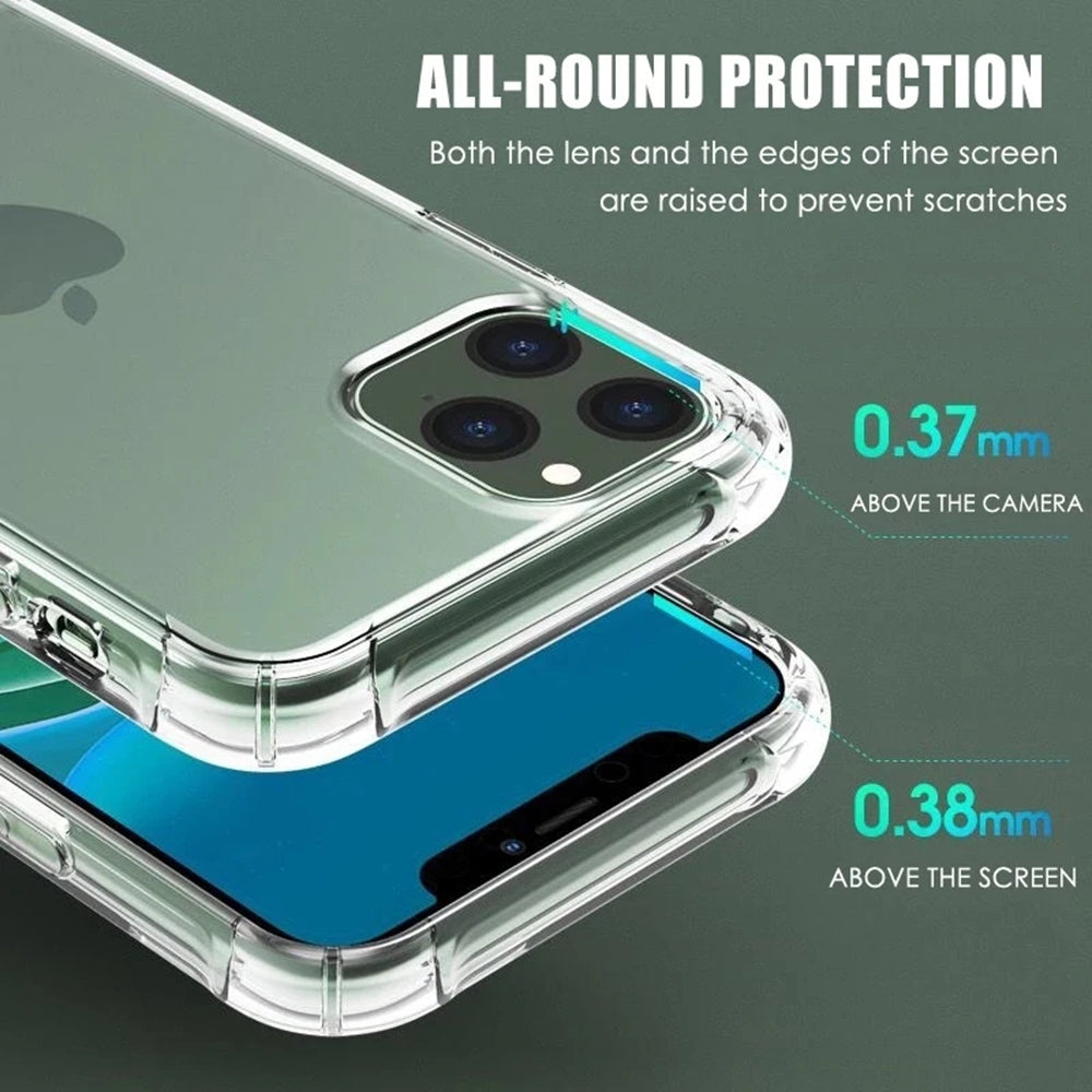 Husa pentru Apple iPhone 13 Pro, Techsuit, Shockproof Clear, Transparenta