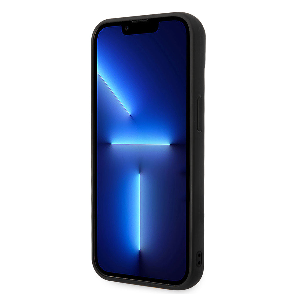 Husa pentru Apple iPhone 14 Plus, Karl Lagerfeld, 3D Monogram, Neagra