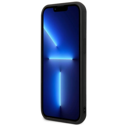 Husa pentru Apple iPhone 14 Plus, Karl Lagerfeld, 3D Rubber Ikonik Karl, Neagra