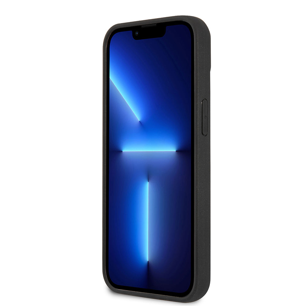 Husa pentru Apple iPhone 14 Plus, Karl Lagerfeld, 3D Rubber Karl's Head, Neagra