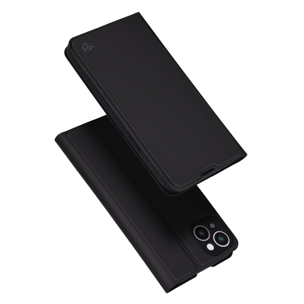 Husa pentru Apple iPhone 14 Plus, Techsuit, Magskin Book, Neagra