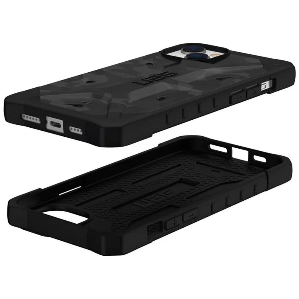 Husa pentru Apple iPhone 14 Plus, Urban Armor Gear, Pathfinder SE Midnight Camo, Camuflaj