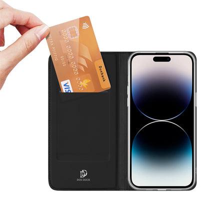 Husa pentru Apple iPhone 14 Pro, DUX DUCIS, Skin Pro, Neagra