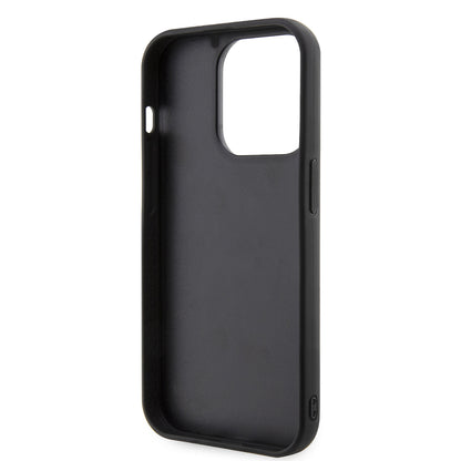 Husa pentru Apple iPhone 14 Pro, Karl Lagerfeld, 3D Rubber Ikonik Karl, Neagra