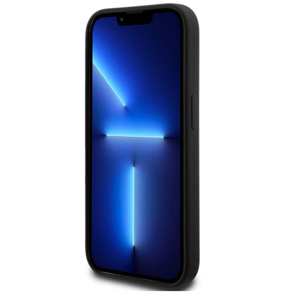 Husa pentru Apple iPhone 14 Pro, Karl Lagerfeld, Silicone Karl Script, Neagra