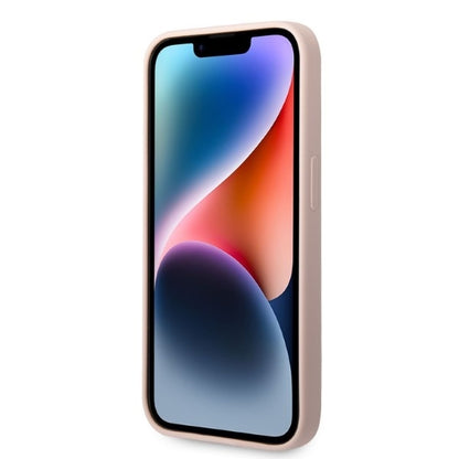 Husa pentru Apple iPhone 14 Pro Max, Karl Lagerfeld, Silicone Ikonik NFT, Roz