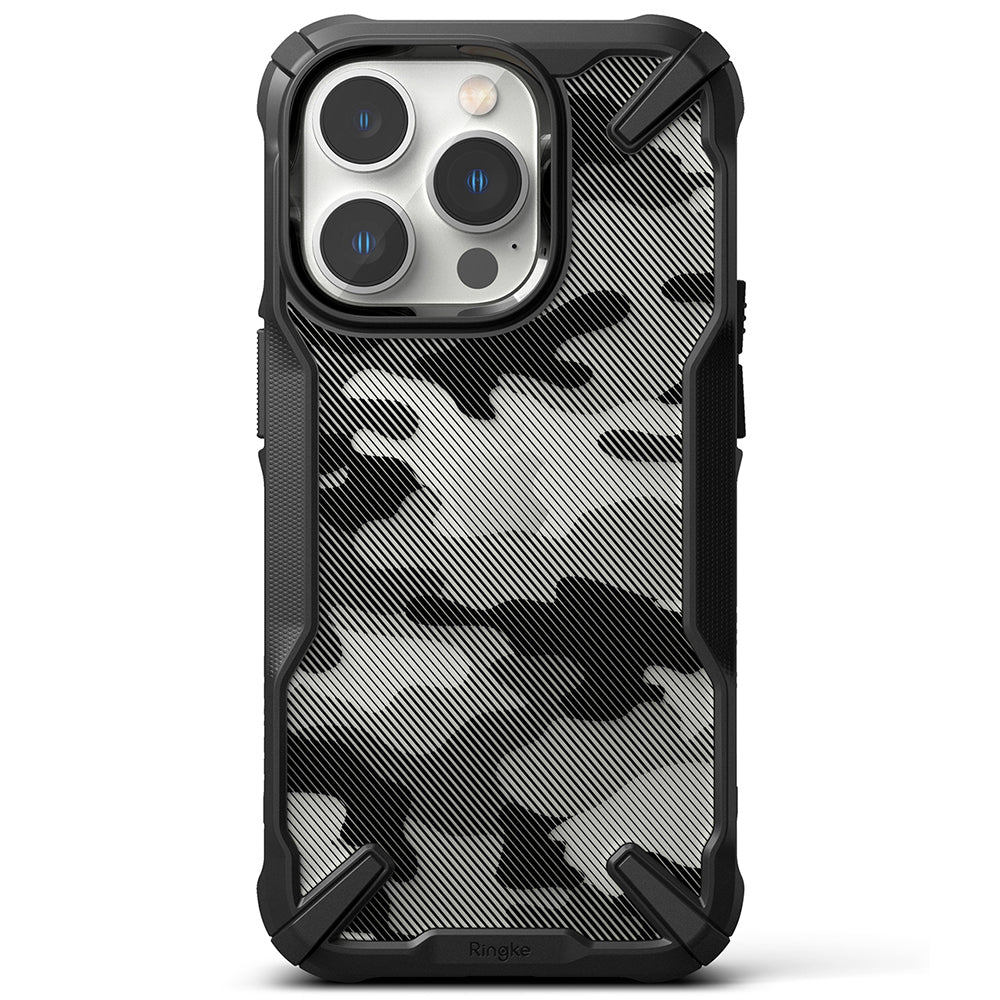 Husa pentru Apple iPhone 14 Pro, Ringke, Fusion X Design, Camuflaj