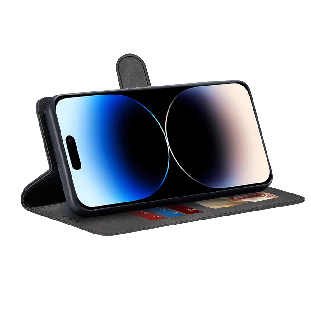 Husa pentru Apple iPhone 14 Pro, Techsuit, Diary Book, Neagra